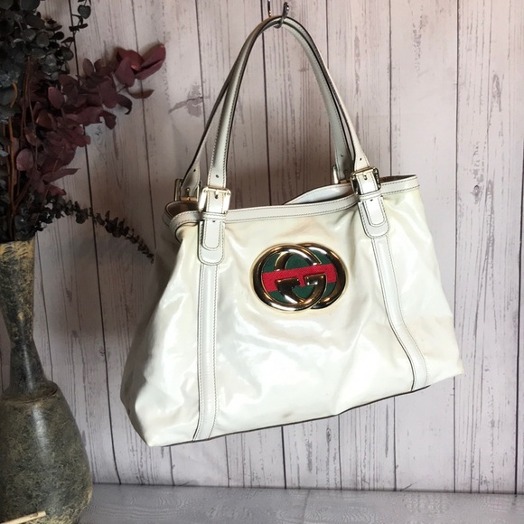 Gucci Handbags - Authentic Gucci Britt Double GG  Tote